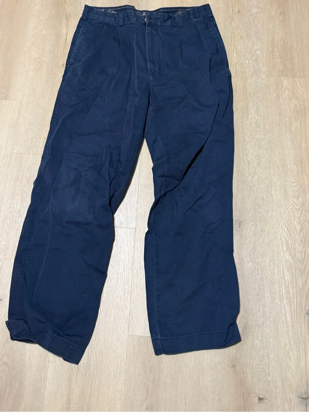 Brooks Brothers Men's Navy Chinos